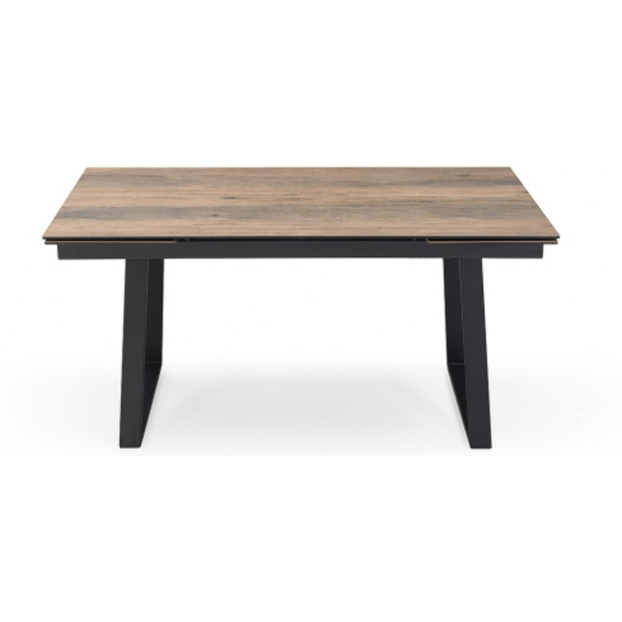 Plateau céramique de table extensible finition bois L160/240cm - UNIK