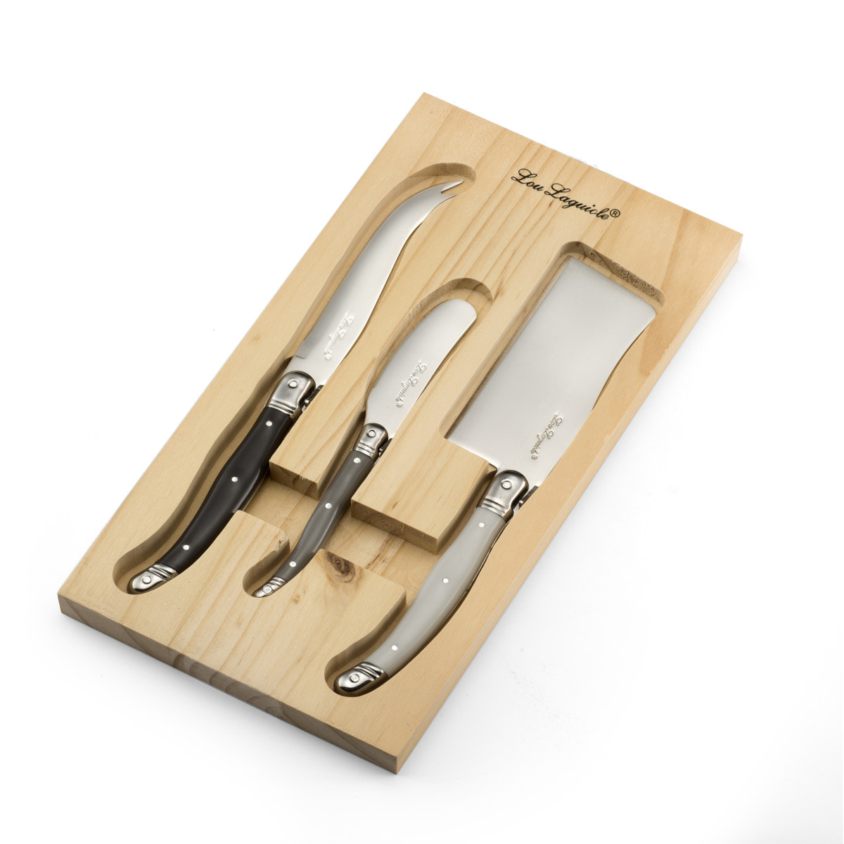 Tradition - 3 Coperti per formaggio colori misti