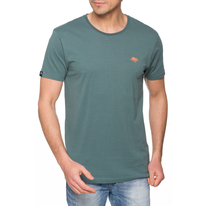 Camiseta Hot Buttered LIZARD Verde Claro