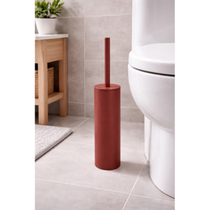 Brosse wc avec support Acier AKIRA Berry mat Spirella