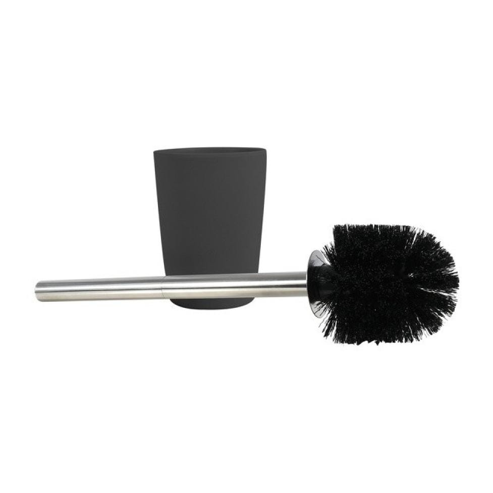 Brosse Wc avec support Fibres de Bambou TAKEO Gris anthracite Spirella