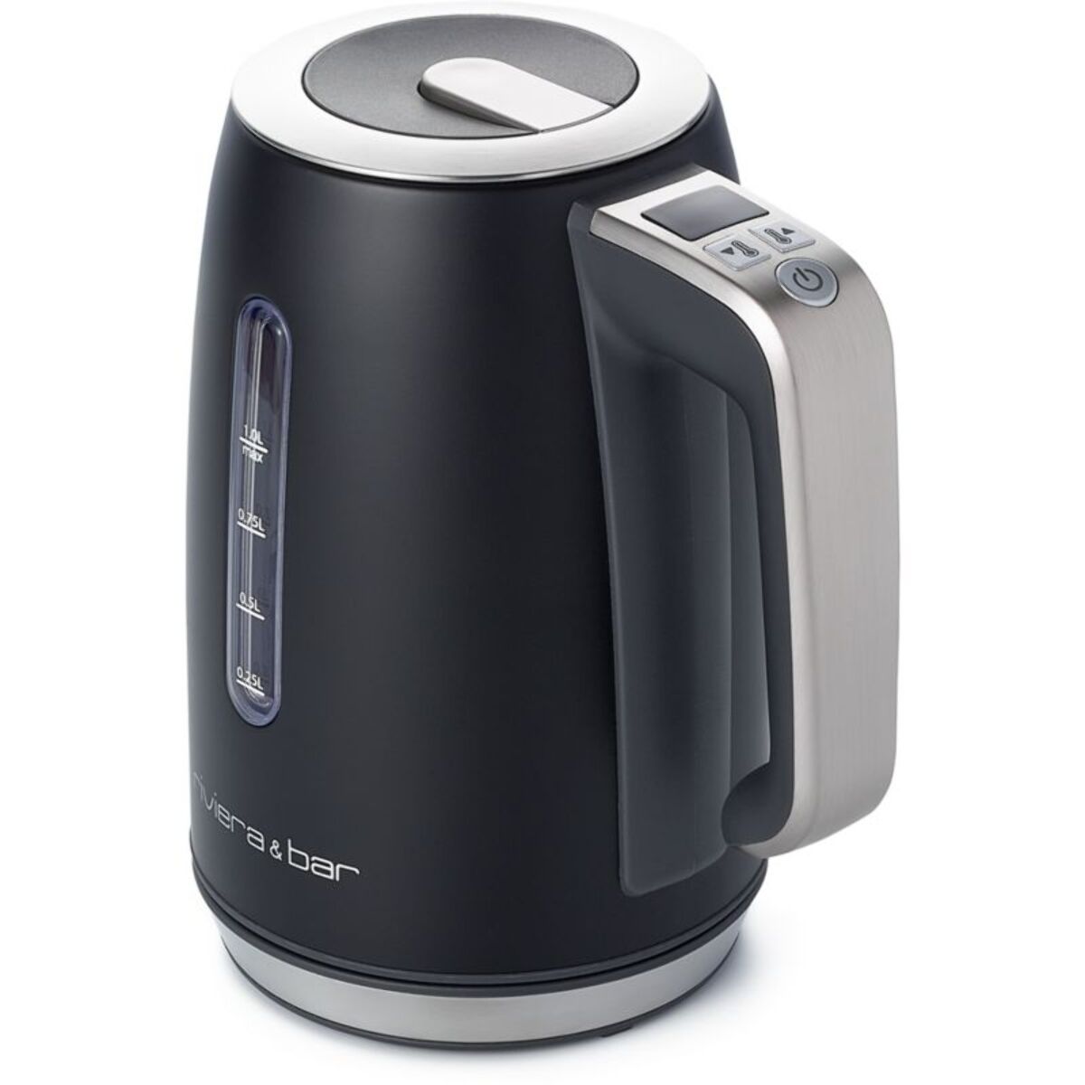Bouilloire à température réglable RIVIERA ET BAR INOX TR 1L NOIR BBT729