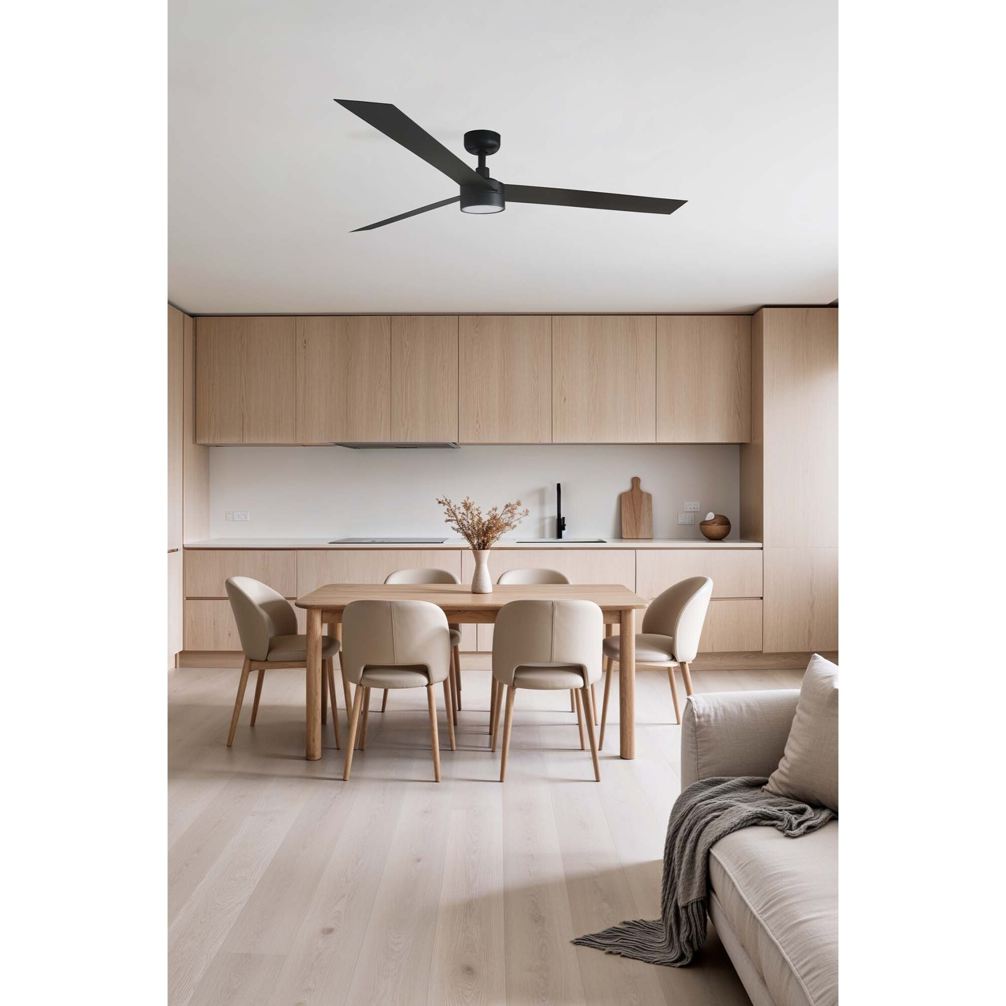 CRUISER XL LED Ventilador de techo negro