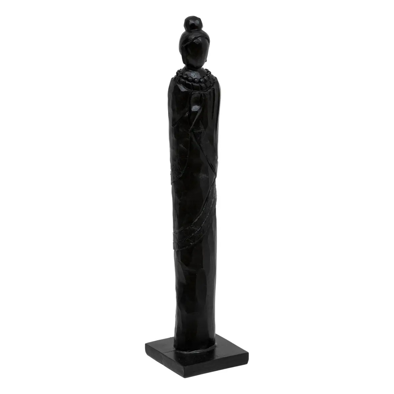 Statue femme "Hailey" H38cm noir