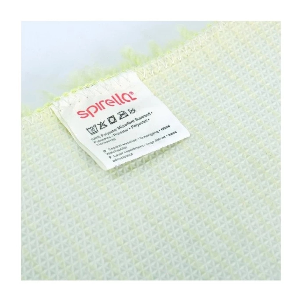 Tapis de bain Microfibre HIGHLAND 55x65cm Jaune Clair Spirella