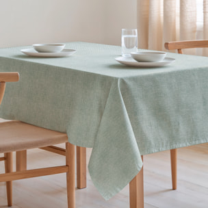 Nappe jacquard unie antitache INDRA AQUA
