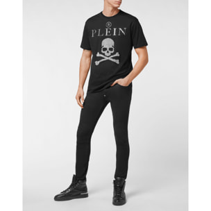 PHILIPP PLEIN T-Shirt Round Neck SKULL