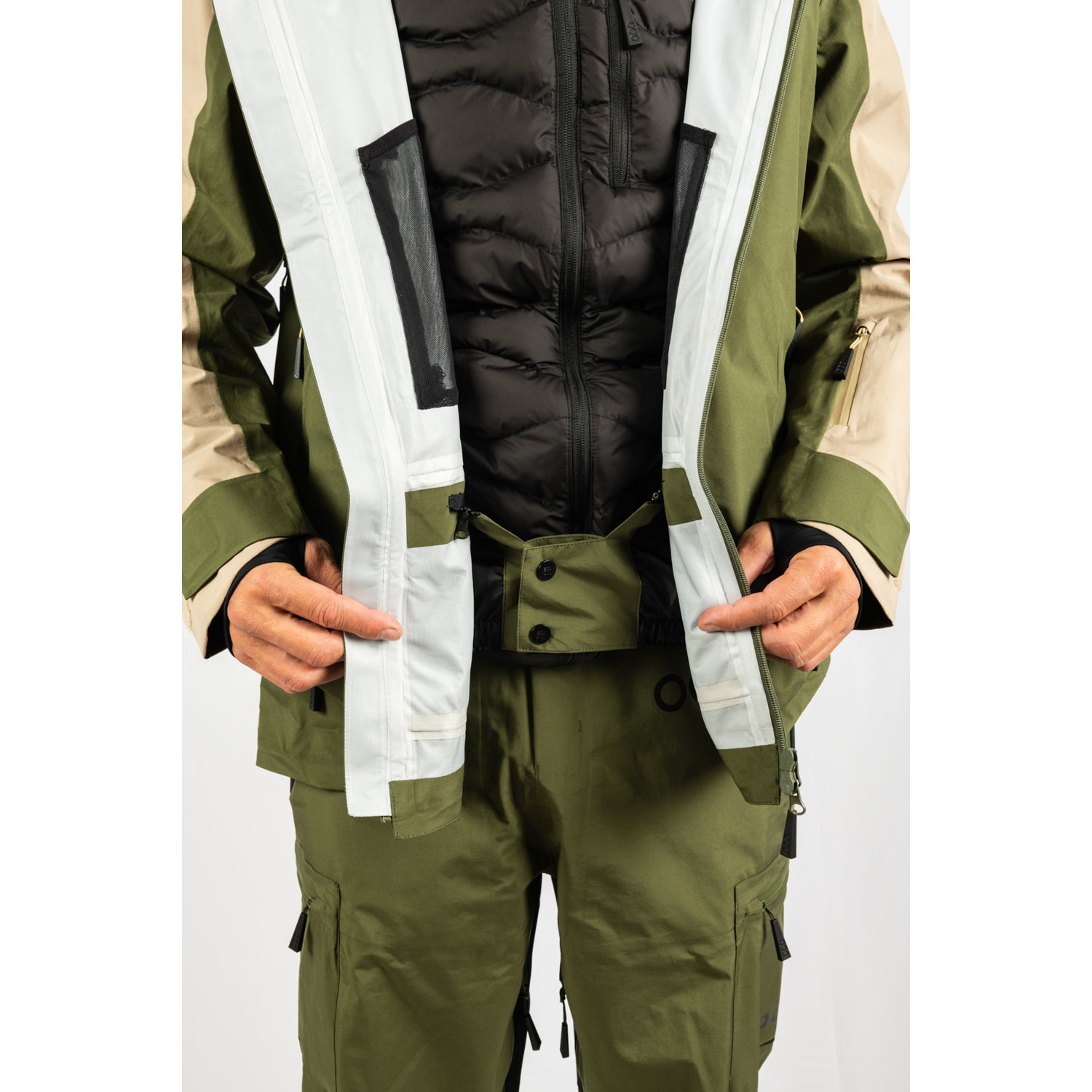 Chaqueta ECOExplorer Jacket Men marca ECOON - Caqui / Beige