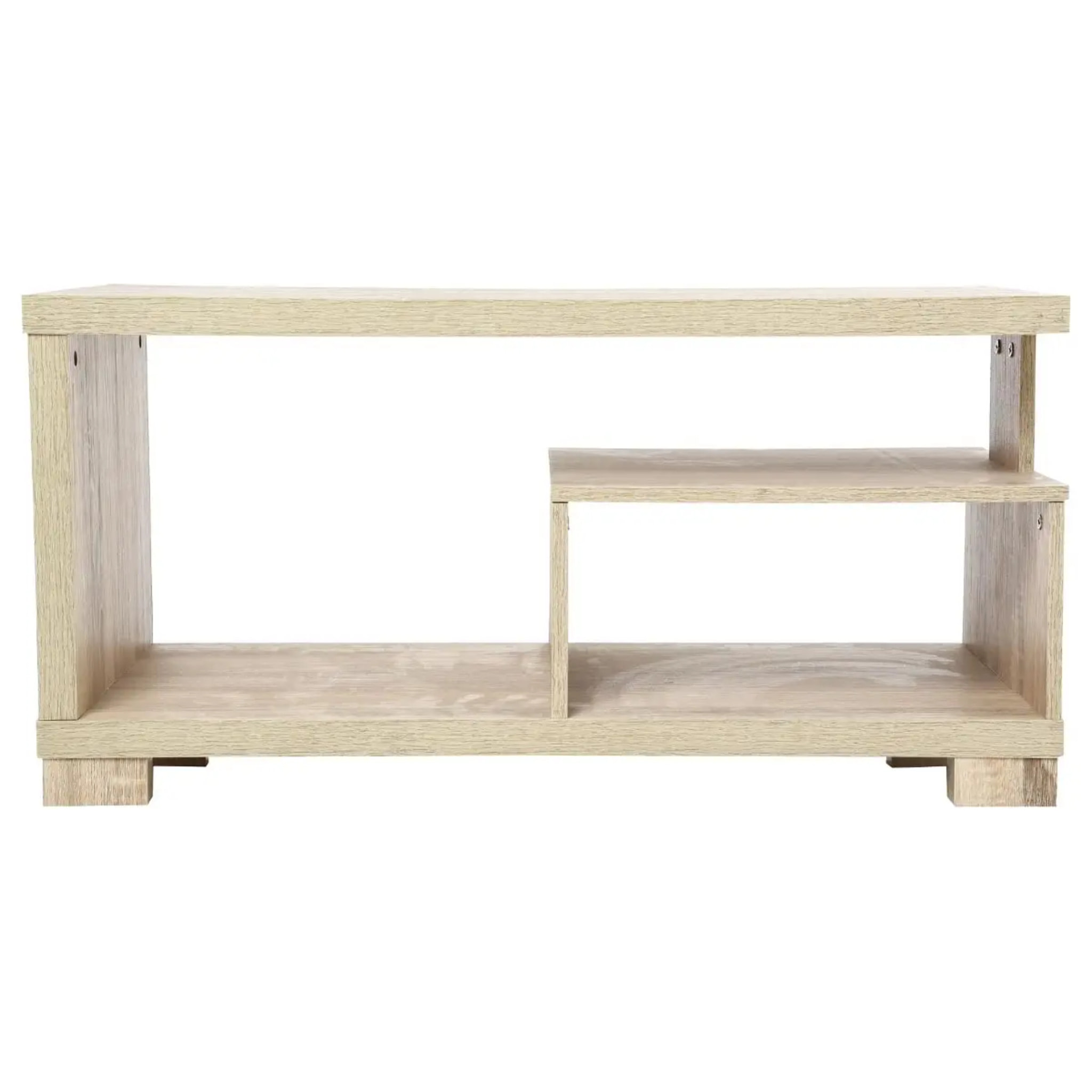 Table basse 2 niveaux Effet bois naturel Bivoak