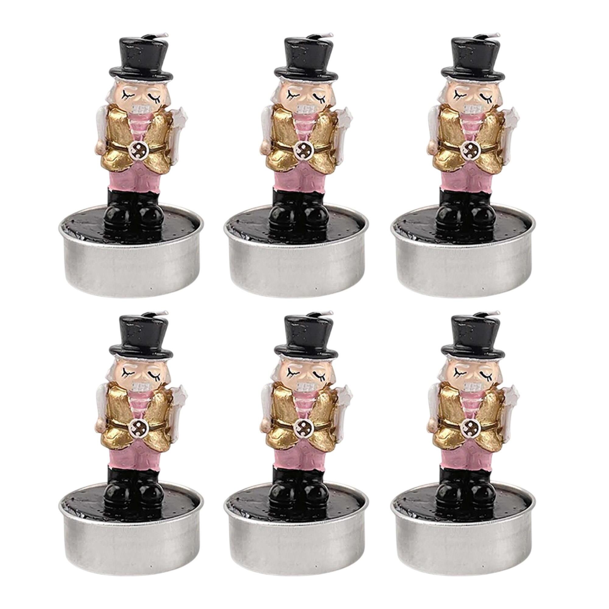 Set de 18 velas decorativas soldadito h.14cm - modelos surtidos