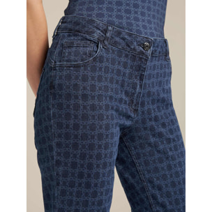 Elena Mirò - Jeans Monogram EM - Blu