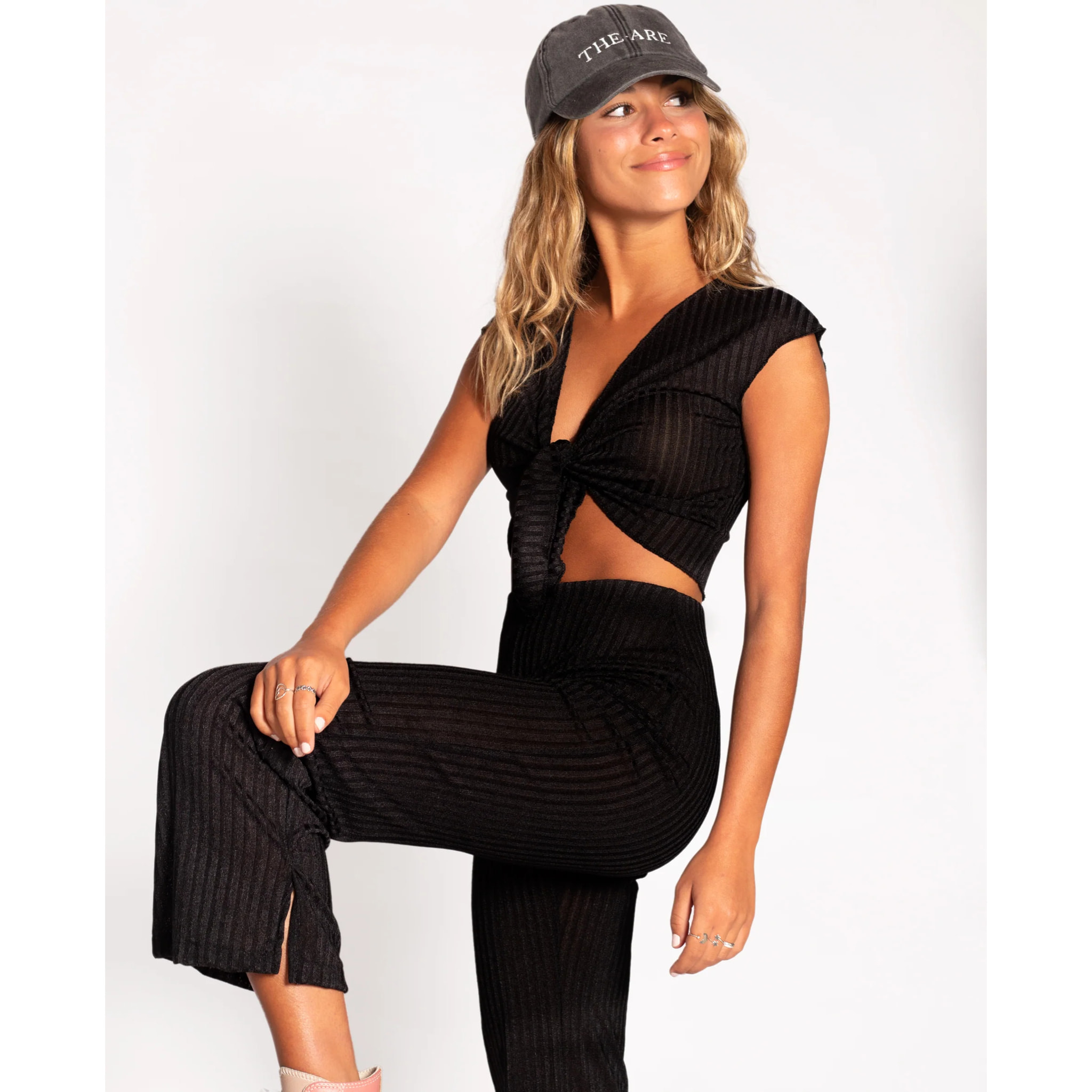 TOP SET STYLISH GIRLS · NEGRO