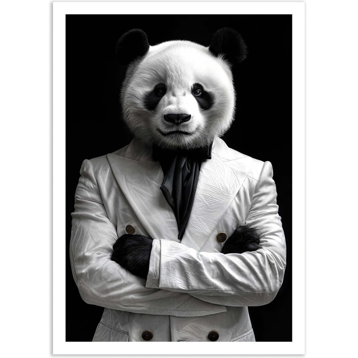 Affiche - Panda Wild Suits - Philippe Hugonnard