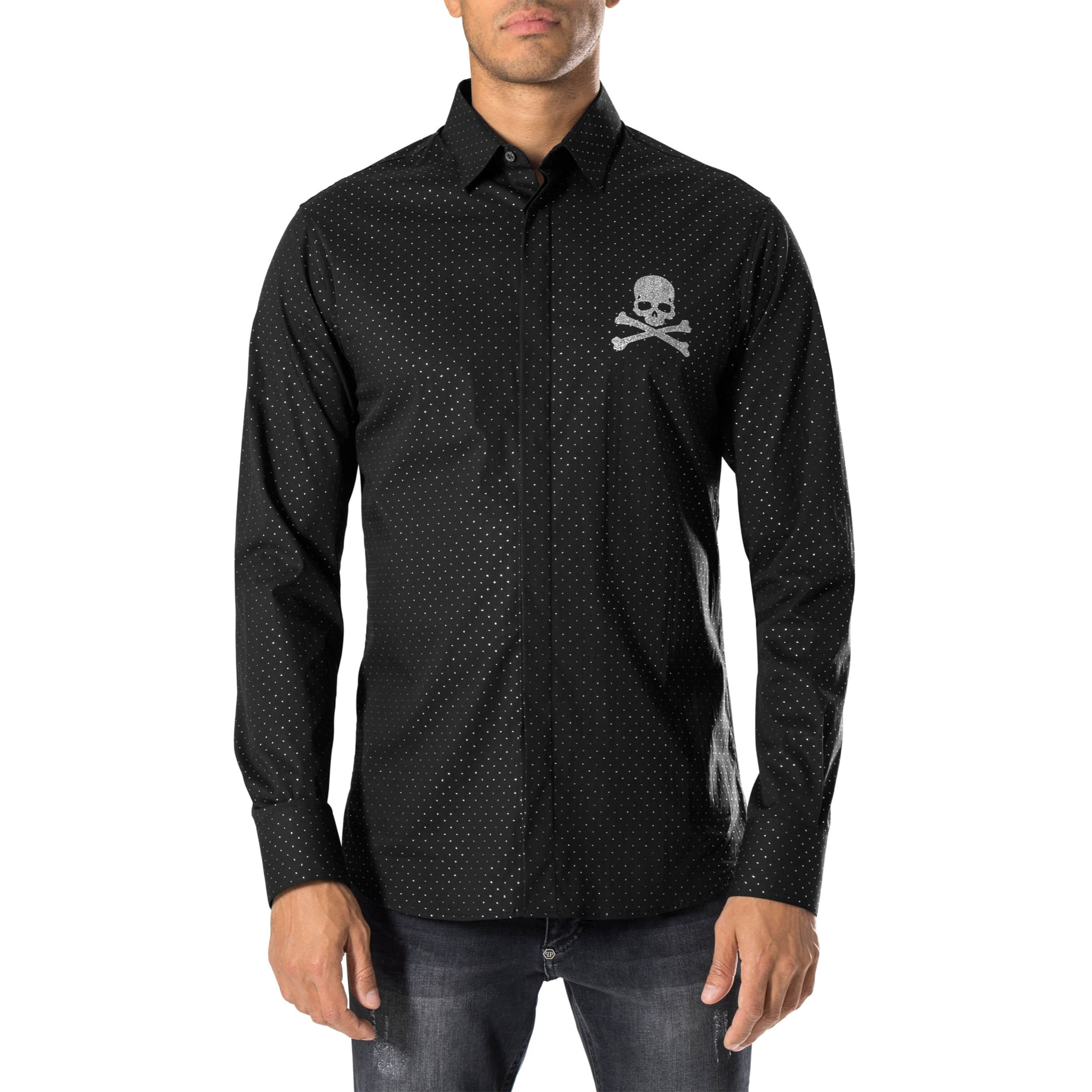 PHILIPP PLEIN Shirt Diamond Cut LS "Caesar"