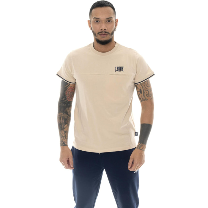 T-shirt da uomo a maniche corte Leone Easy
