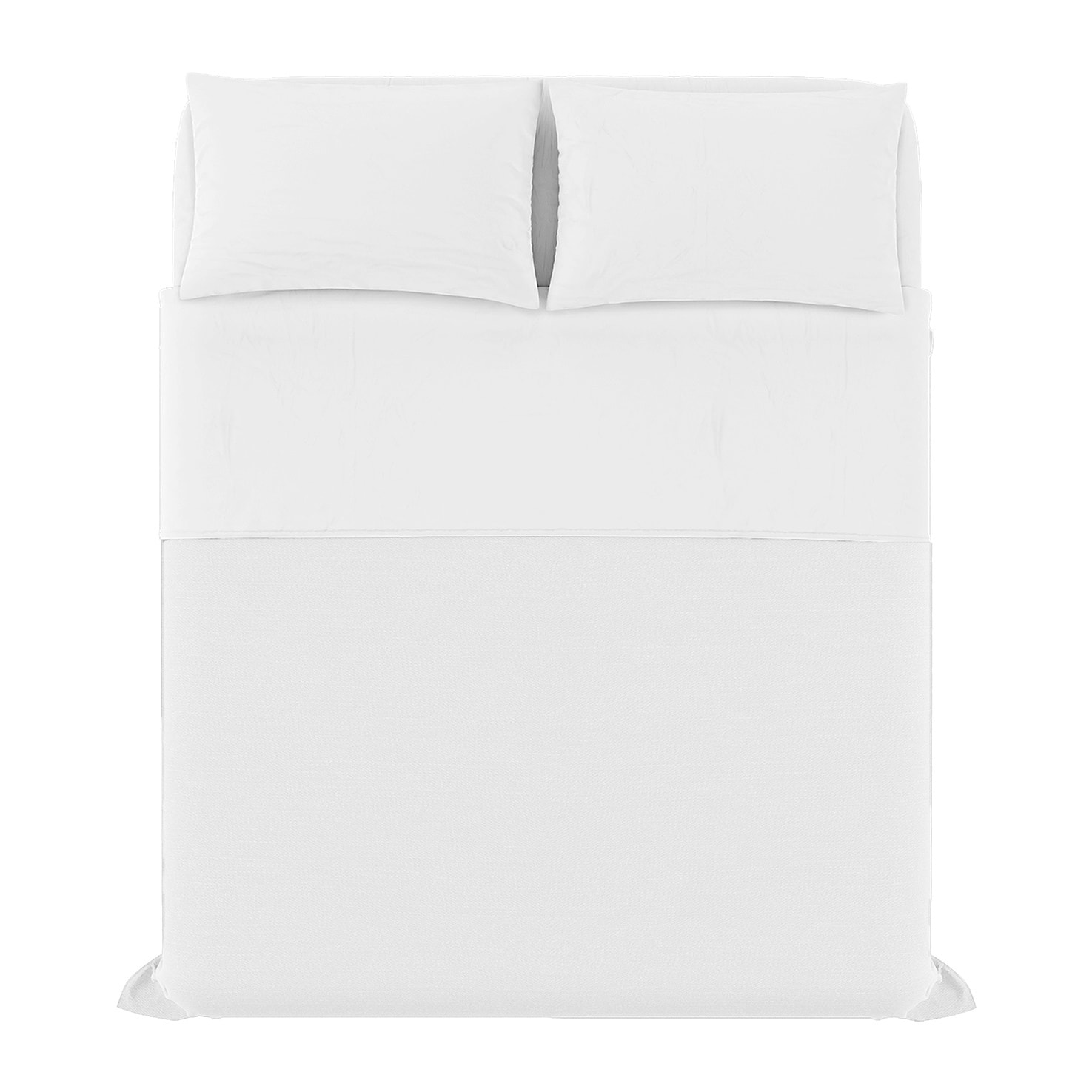 COMPLETO LETTO NATURAL COLOUR MADE IN ITALY COTONE-BIANCO/BIANCO MATRIMONIALE
