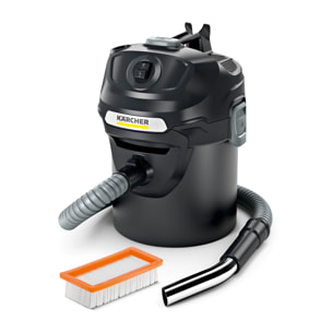 Aspirateur de cendres Karcher AD 2 - Puissance 600W- Capacité 14L
