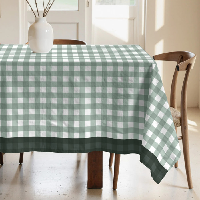 Nappe anti-taches 100% coton Jack Blue