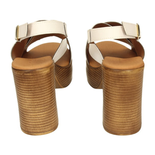 Sandali Donna Tata Italia Bianco