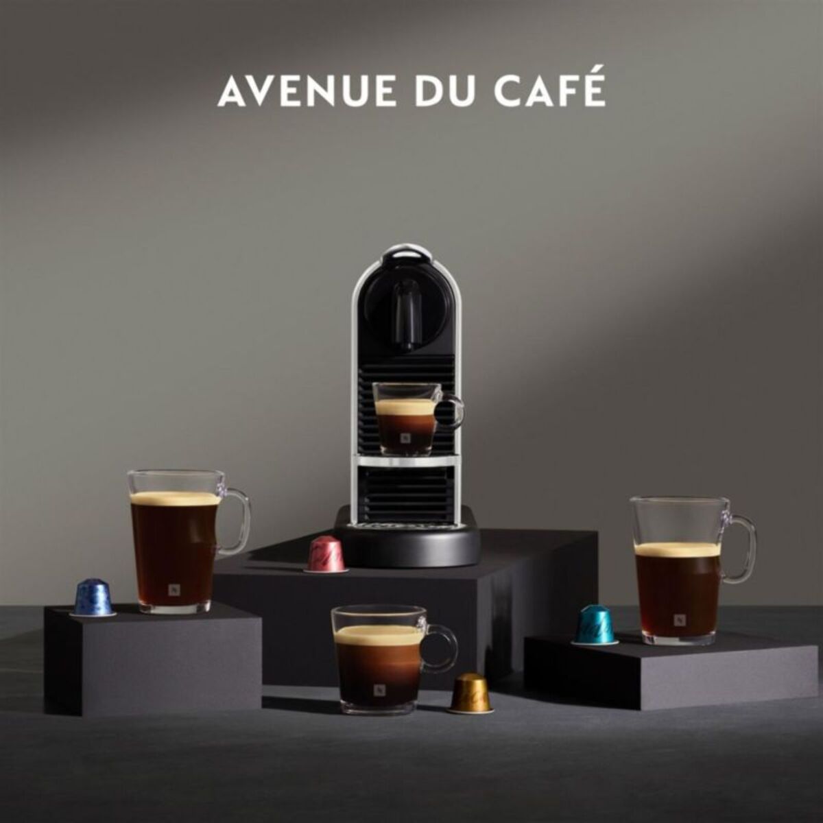Nespresso DELONGHI NESPRESSO Citiz platinium titane EN220.T