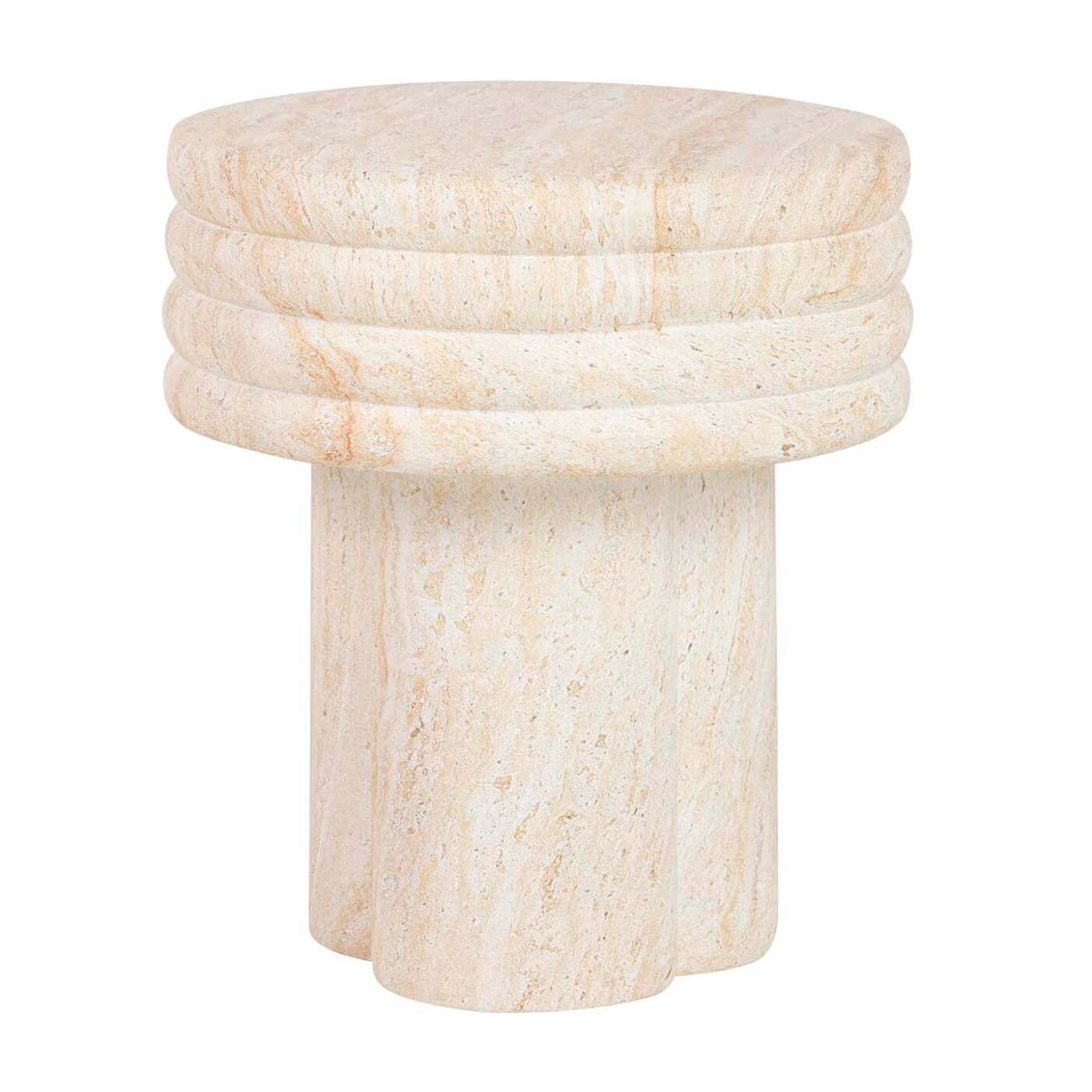 Mesa Auxiliar Marrón Sedit 37x37x42 Cm
