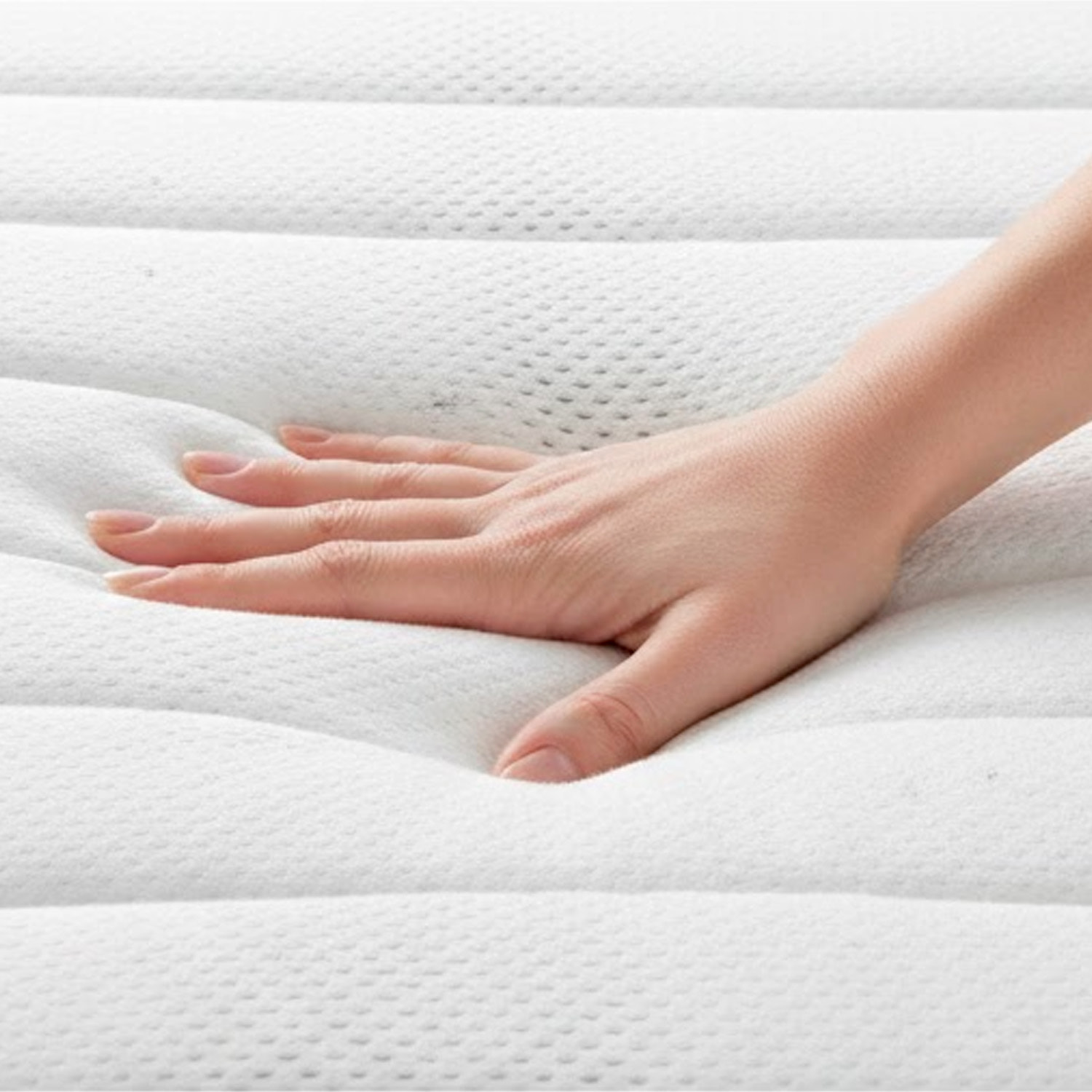 Materasso Matrimoniale H3 Medio Rigido Con 240 Molle Insacchettate Al M² Double Sided Supporto Ergonomico Comfort Elevato 160 x 190 x  22 Cm