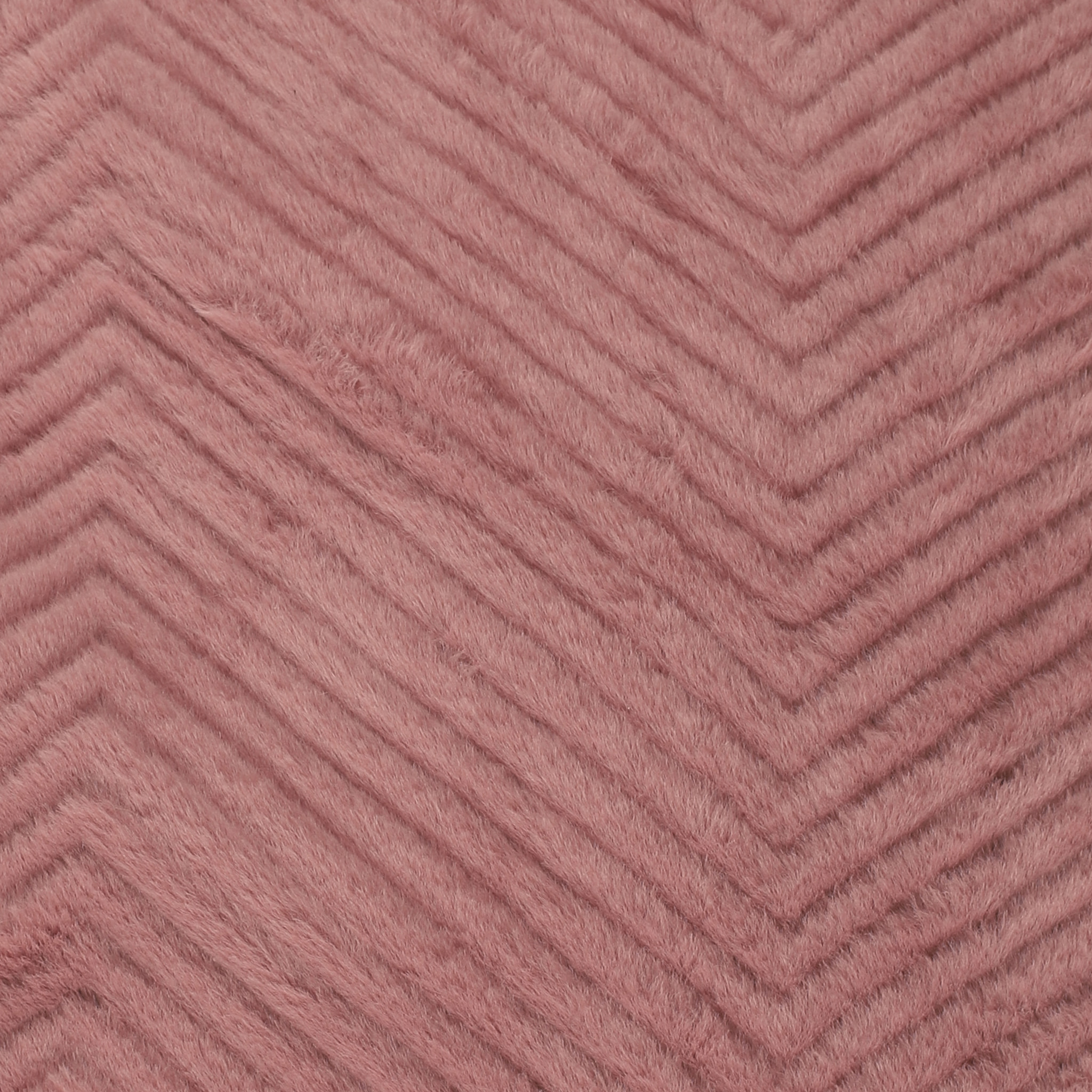 Plaid - HOME DECO FACTORY - Imitation Fourrure - Rose