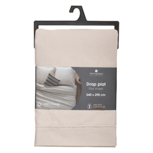 Drap en coton - lin 240x290 cm