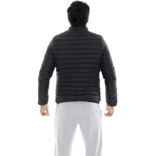 Piumino invernale da uomo con zip e cappuccio "Basic"