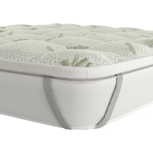 TOPPER WELLNESS TRAPUNTATO CON ELASTICI