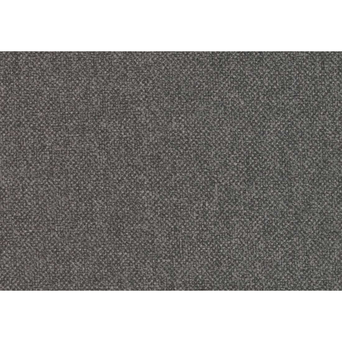 Felix - module d'assise droit en tissu texturé - Gris foncé
