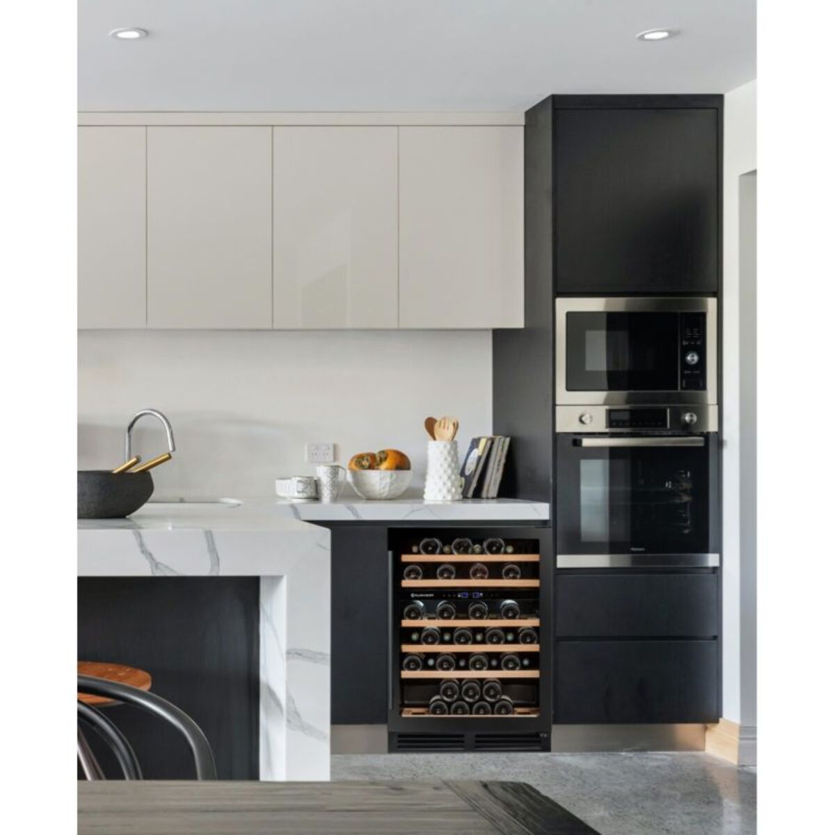 Cave à vin encastrable CLIMADIFF CBU50D2B