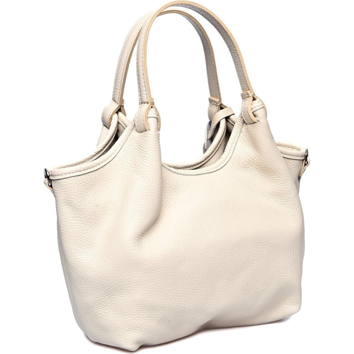 Borsa a mano Carla Ferreri Beige