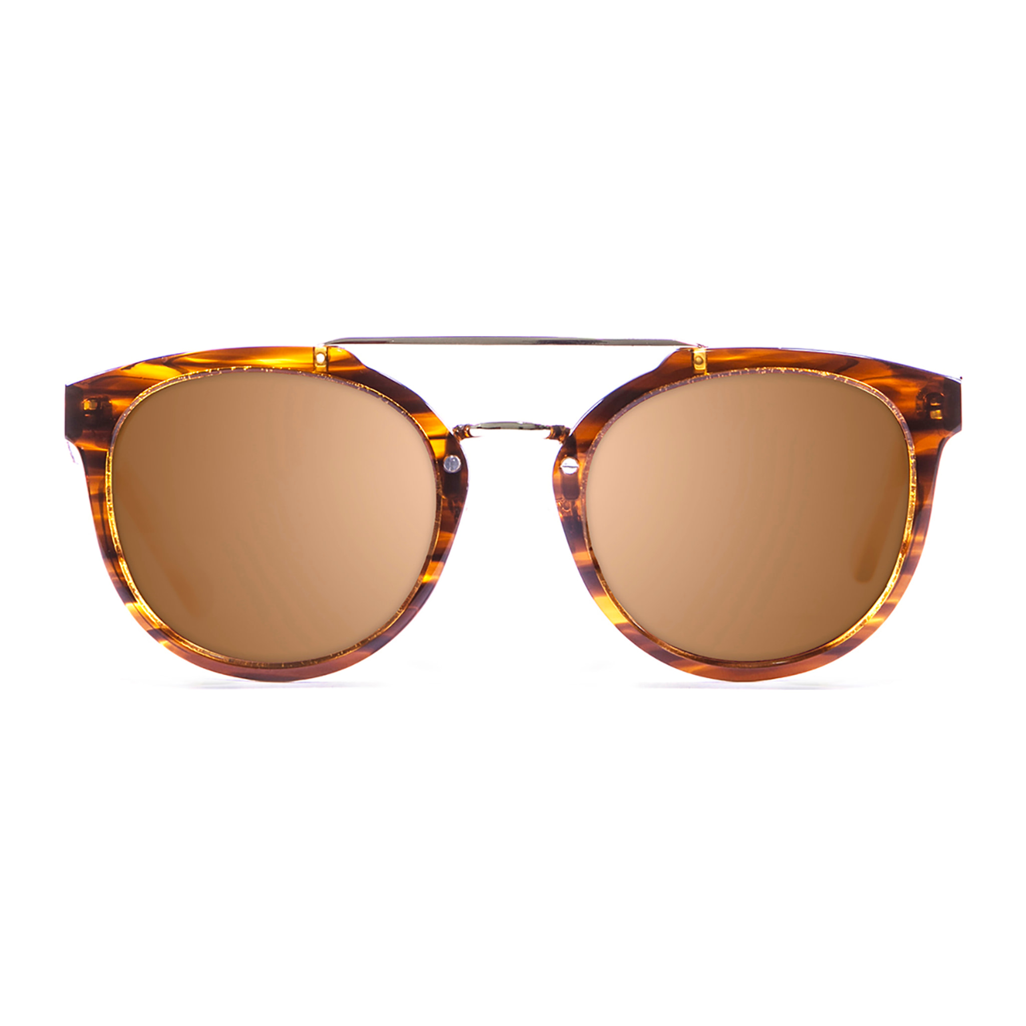 Gafas de sol OCEAN ROKET - Carey amarillo con patillas carey amarillo / Marrón