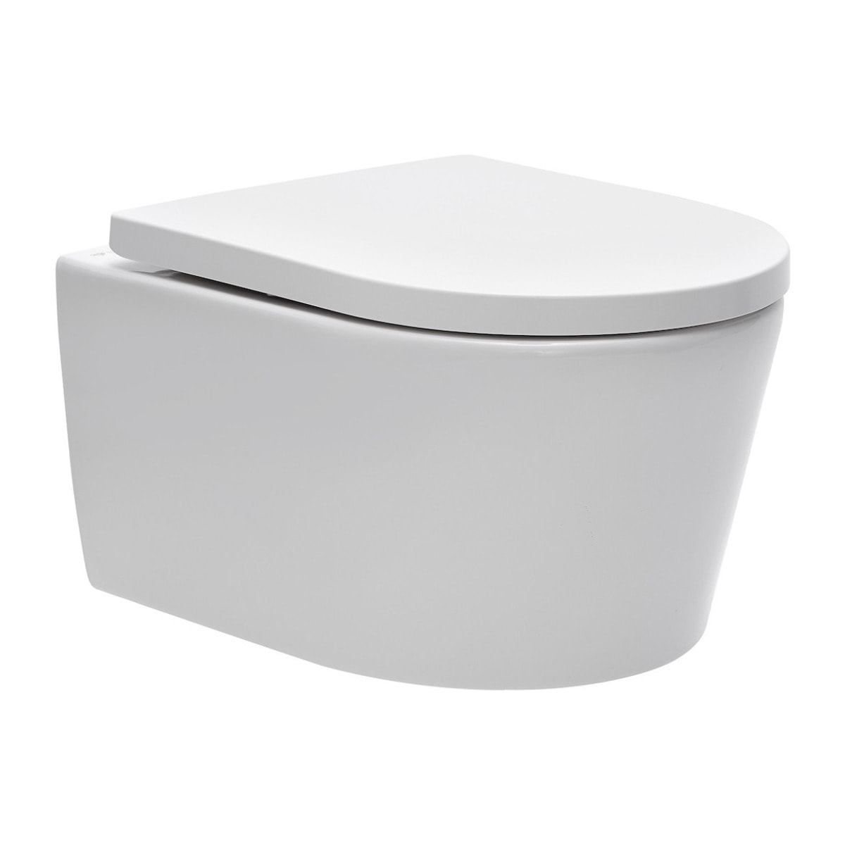 Pack WC bati-support Geberit + WC Swiss Aqua Technologies sans bride + abattant SoftClose + plaque (SLIM-SATrimless-F)