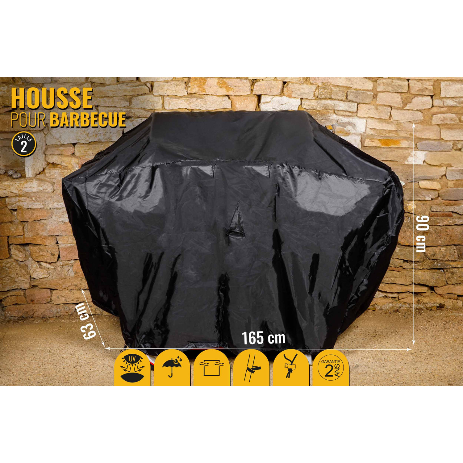 Pack barbecue charbon Vulcano 3000