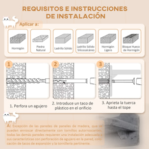 Estante de Escalada para Gatos de Pared Juego de Estantes para Gatos 4 Piezas con Hamaca Nido Rascador Plataformas para Saltar y Poste de Sisal Gris Oscuro