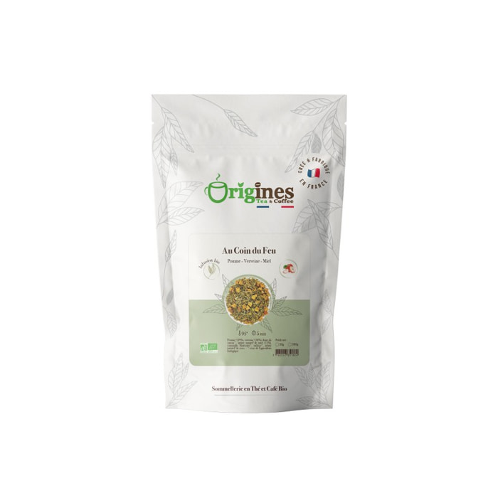 Au Coin du Feu - Infusion Bio - Sachet 80g
