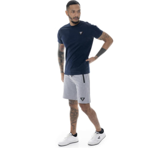 Pantaloncini da uomo in cotone non garzato Leone Patch