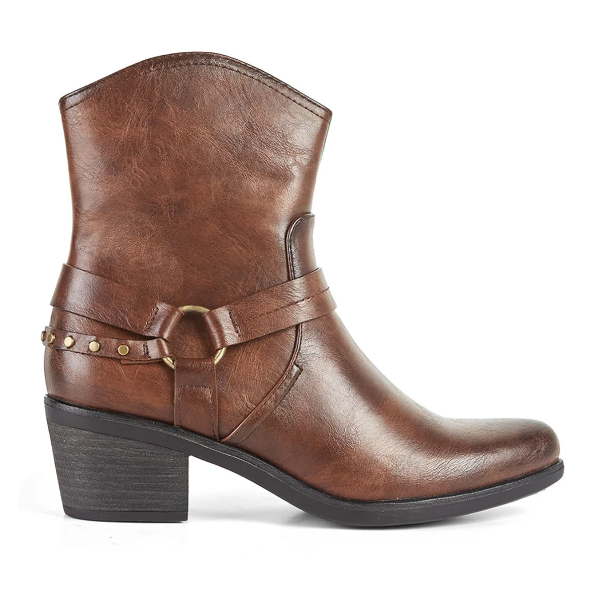 Stivaletti da donna in stile western con tacco