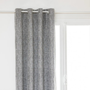 Rideau occultant gris ardoise 140x260cm