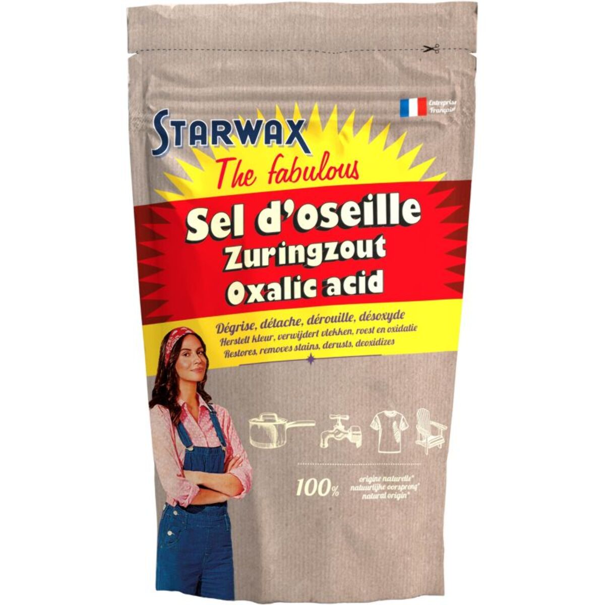 Nettoyant STARWAX FABULOUS sel d'oseille 1Kg