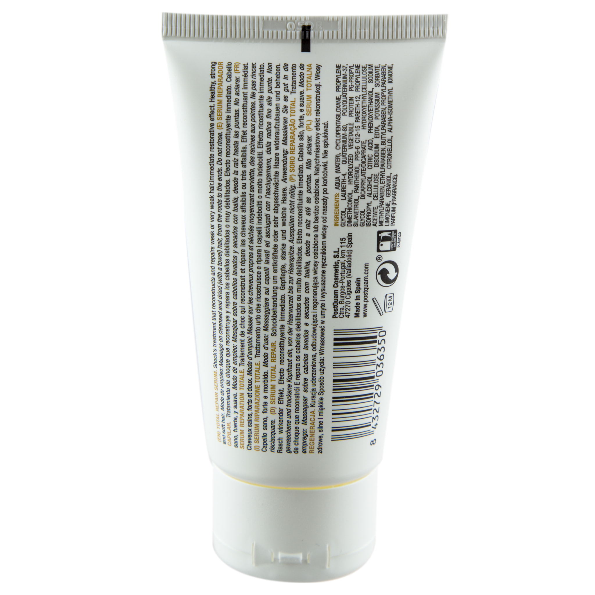 Sérum Reparador, cabello dañado o muy debilitado| 75 ml