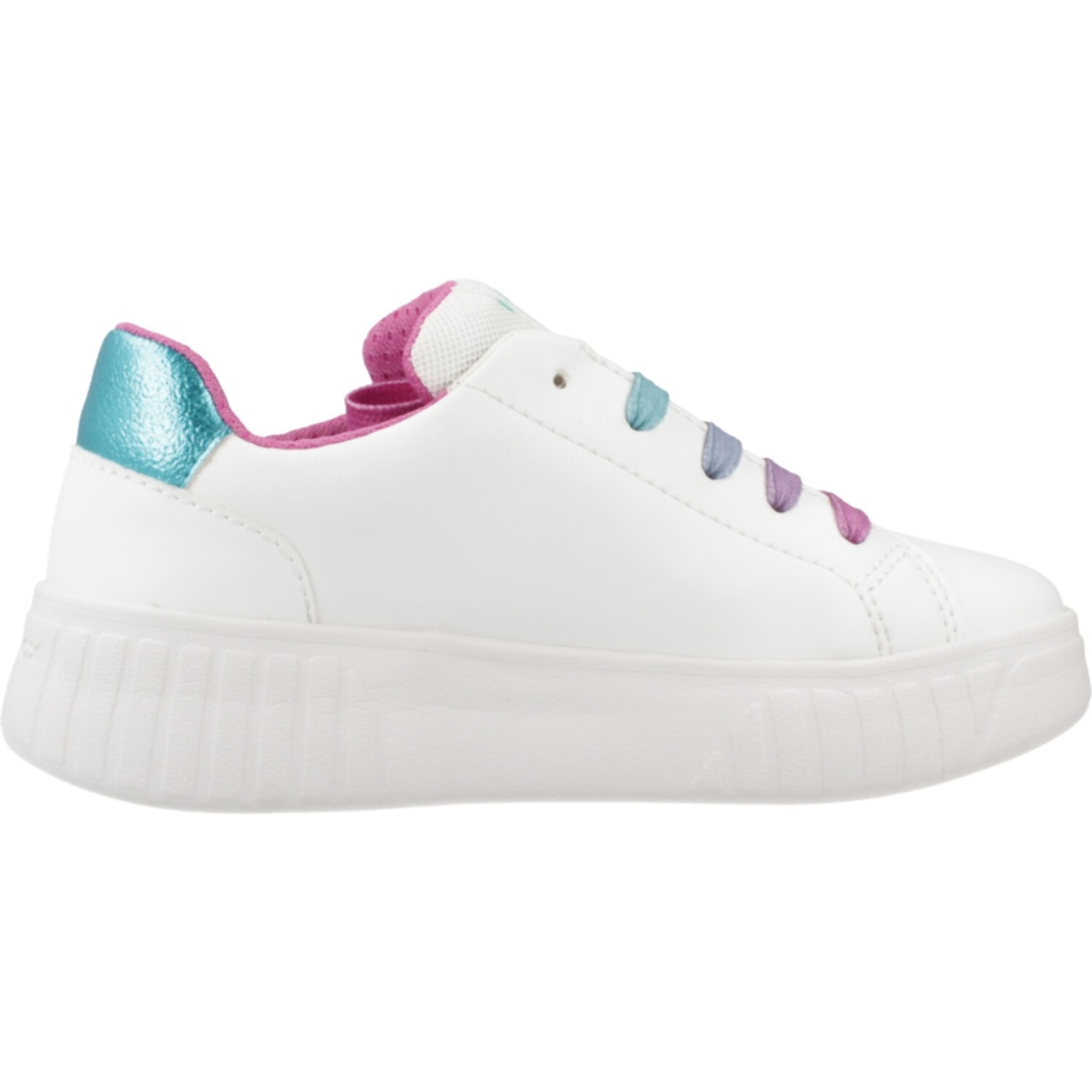Zapatillas Niña de la marca GEOX  modelo J MIKIROSHI GIRL BLANCO