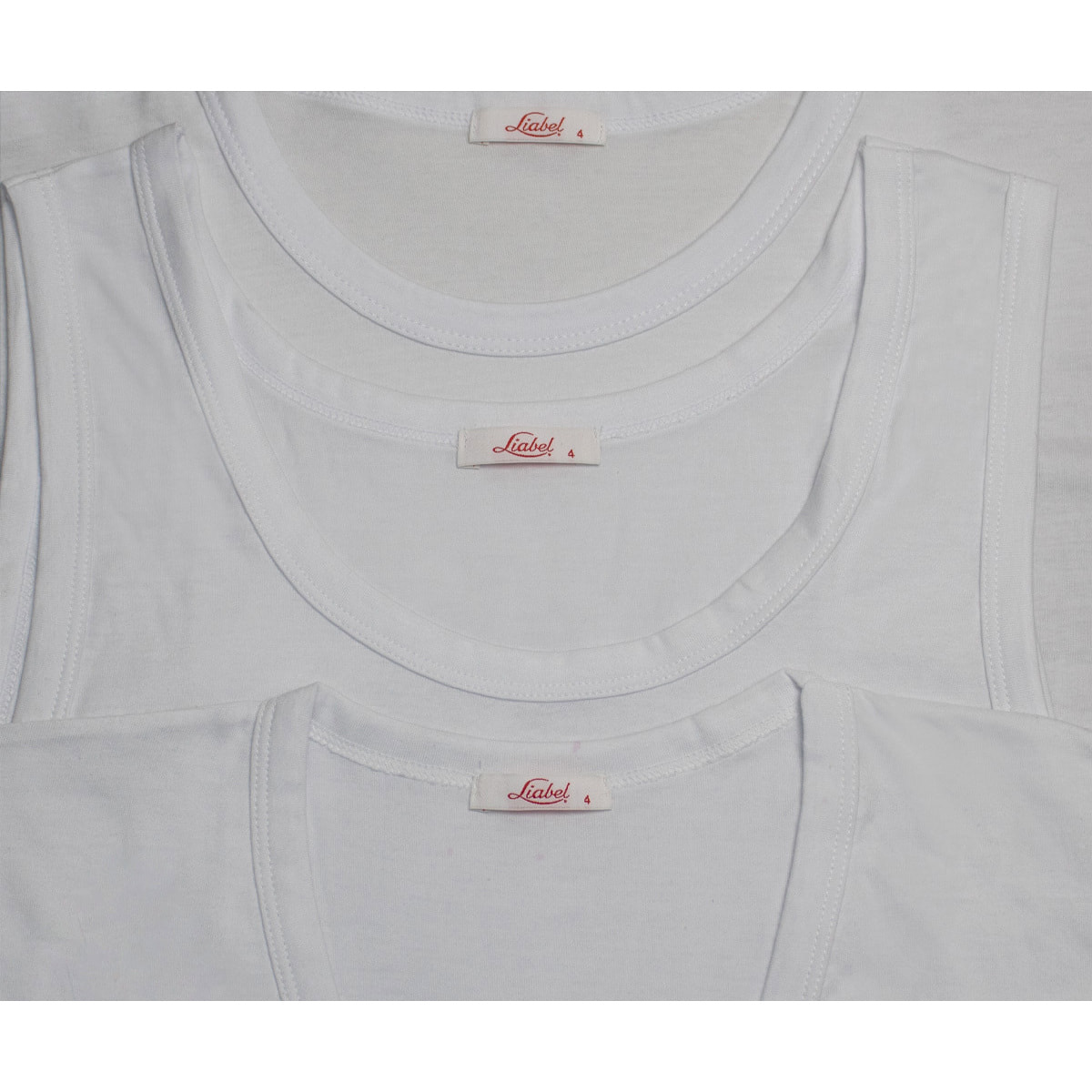 6 T-Shirt Uomo Girocollo in Cotone Mercerizzato Liabel Art. 126