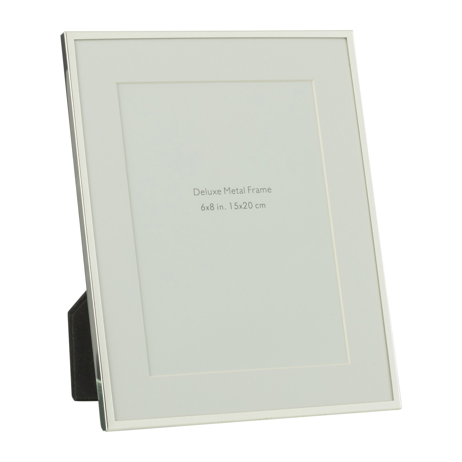 J-Line cadre photo Passe Partout Bord Fin - métal - argent - large - 2 pcs