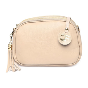 Borsa a tracolla Carla Ferreri Beige