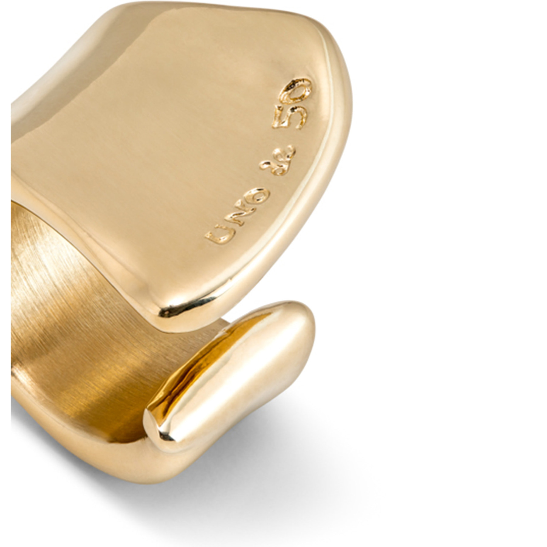 Anillo La grieta DORADO 15