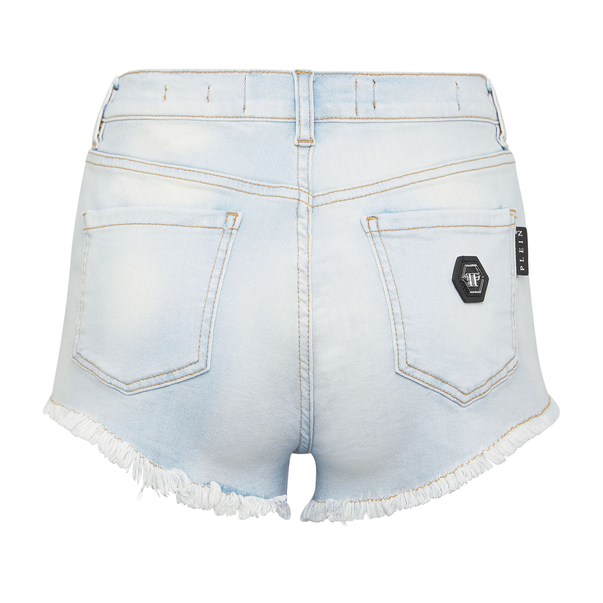 PHILIPP PLEIN Denim Shorts