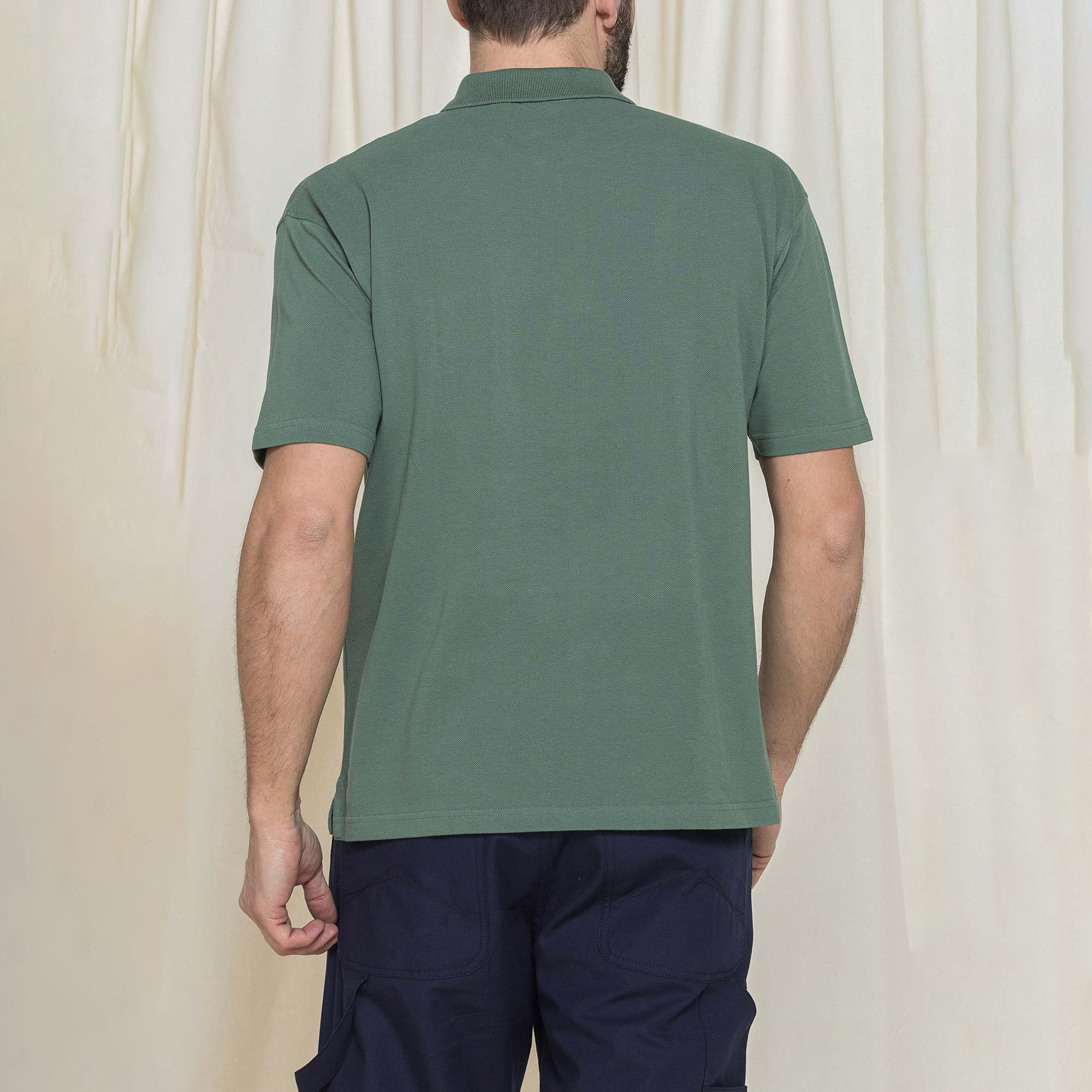 POLO VINTAGE CON PATCH CARRERA THE BLUE AGE REPLICA